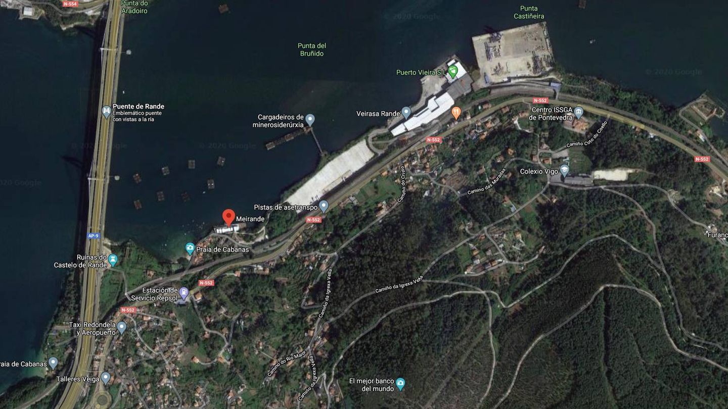 Vista satélite de los terrenos donde está ubicado el museo Meirande. (Google Maps)