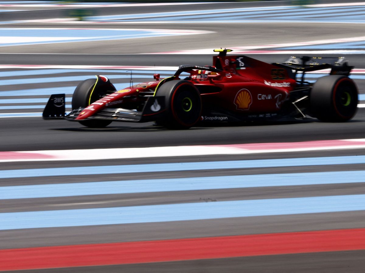 Foto: Carlos Sainz, durante los entrenamientos libres del Gran Premio de Francia. (REUTERS/Yara Nardi)
