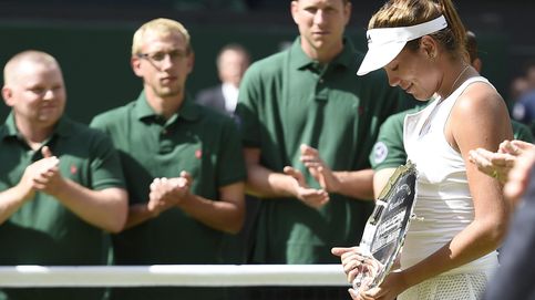Wimbledon y su reina reservan un sitio para Garbiñe, una gran campeona