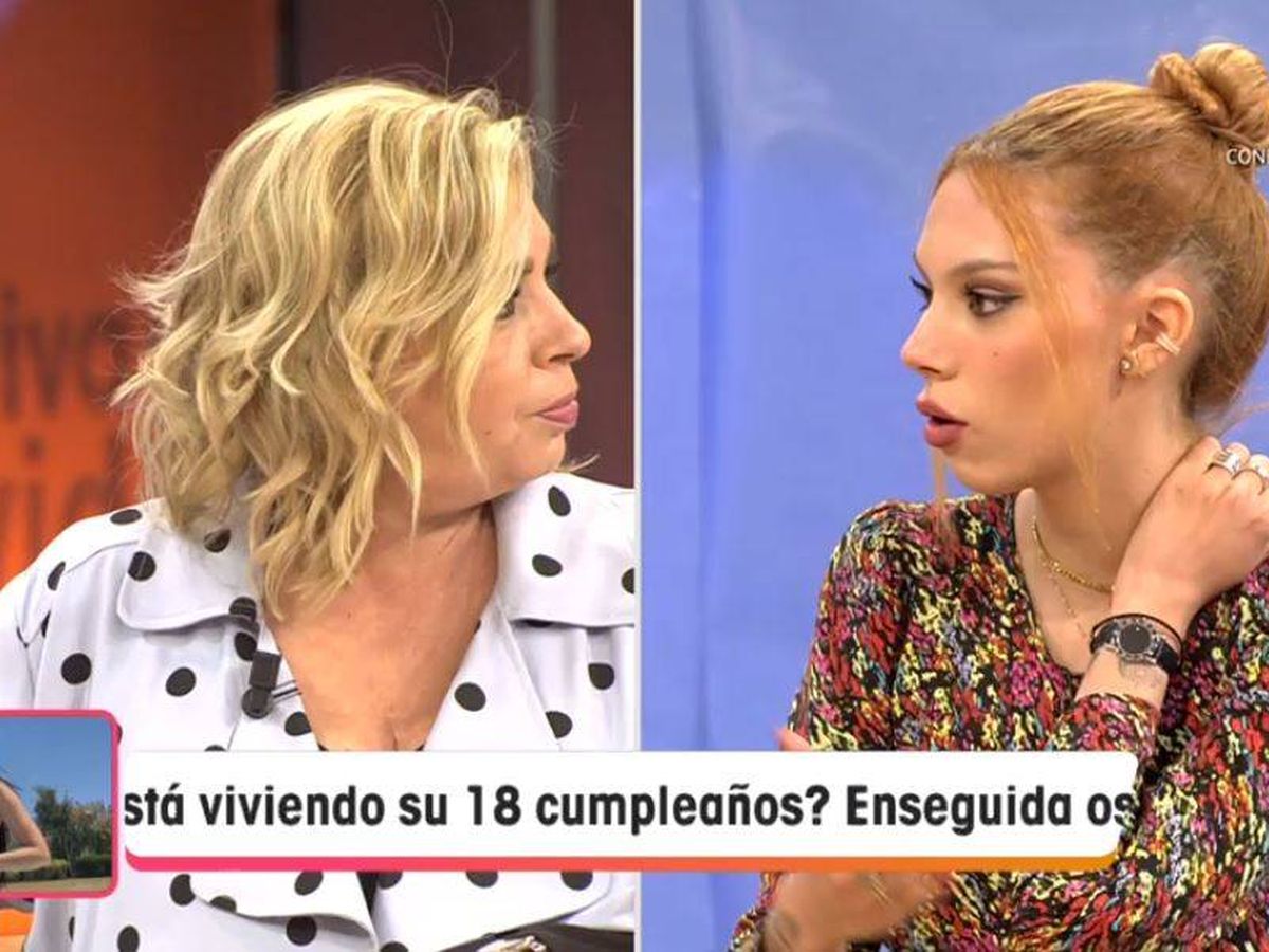 Foto: Carmen Borrego y Alejandra Rubio, en 'Viva la vida'. (Mediaset España)