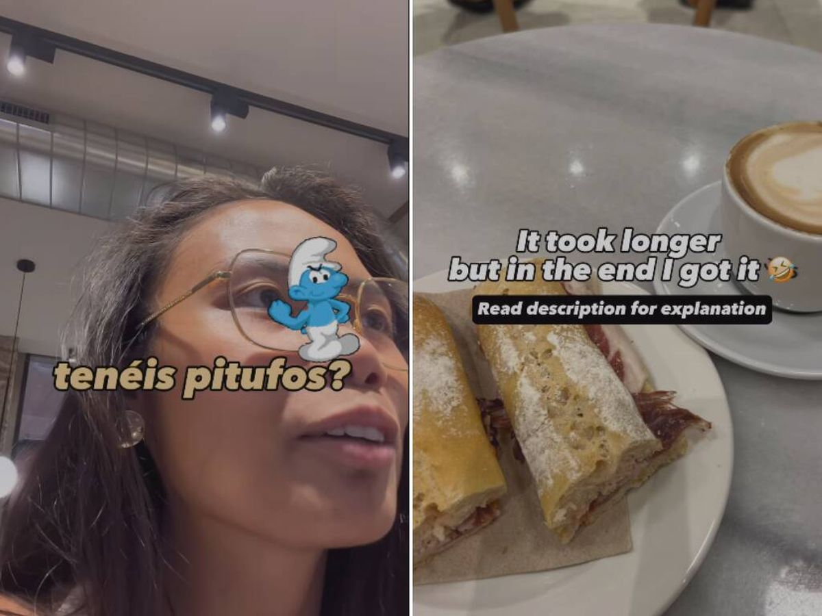 Foto: Una joven pide en Cataluña un desayuno a lo malagueño y la conversación con la camarera no tiene desperdicio (Instagram/@liveandspeakspanish)