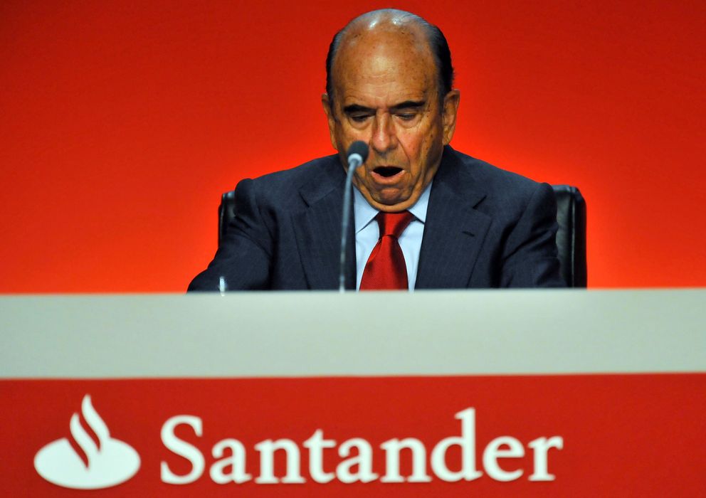 Foto: El presidente del Banco Santander, Emilio Botín (Efe)
