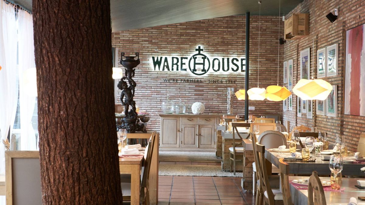 Warehouse: ¿te imaginas comer en un palacete con jardín y viñedo urbano?