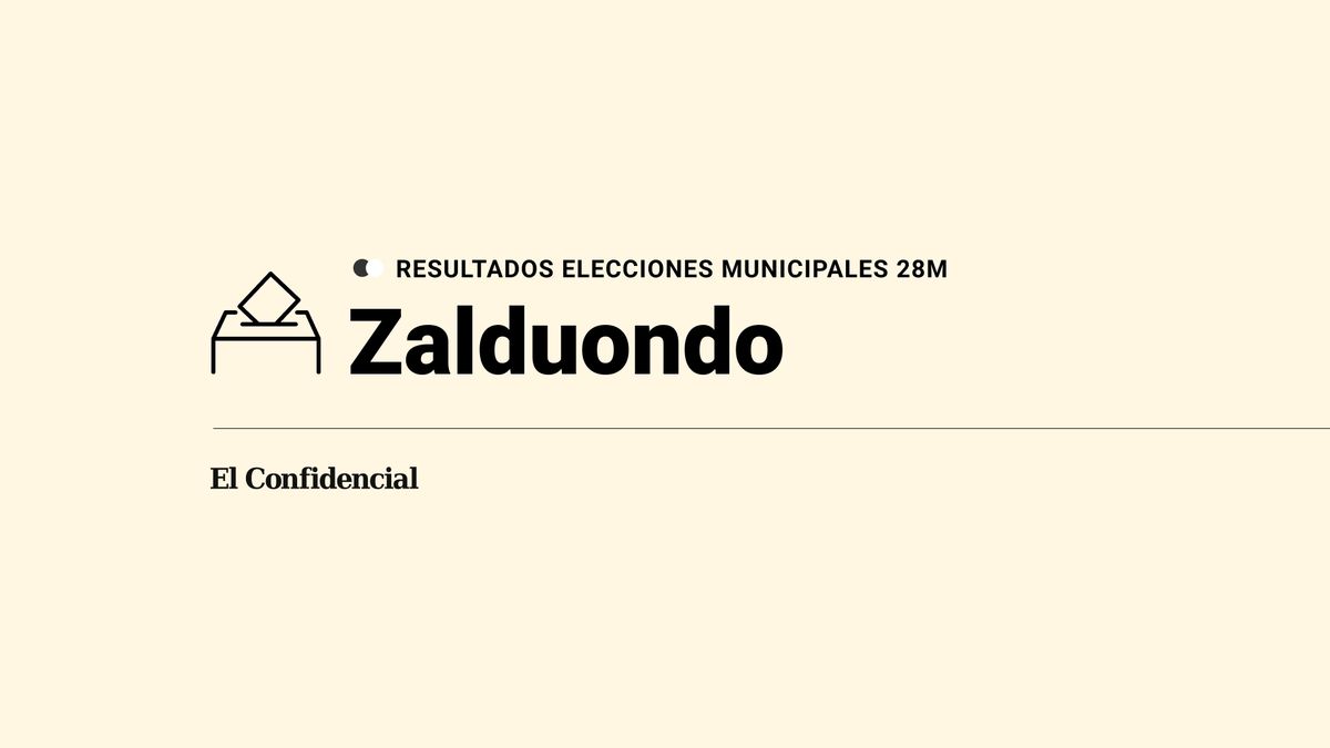 Resultados y escrutinio de las elecciones municipales y autonómicas del 28M en Zalduondo: última hora en directo
