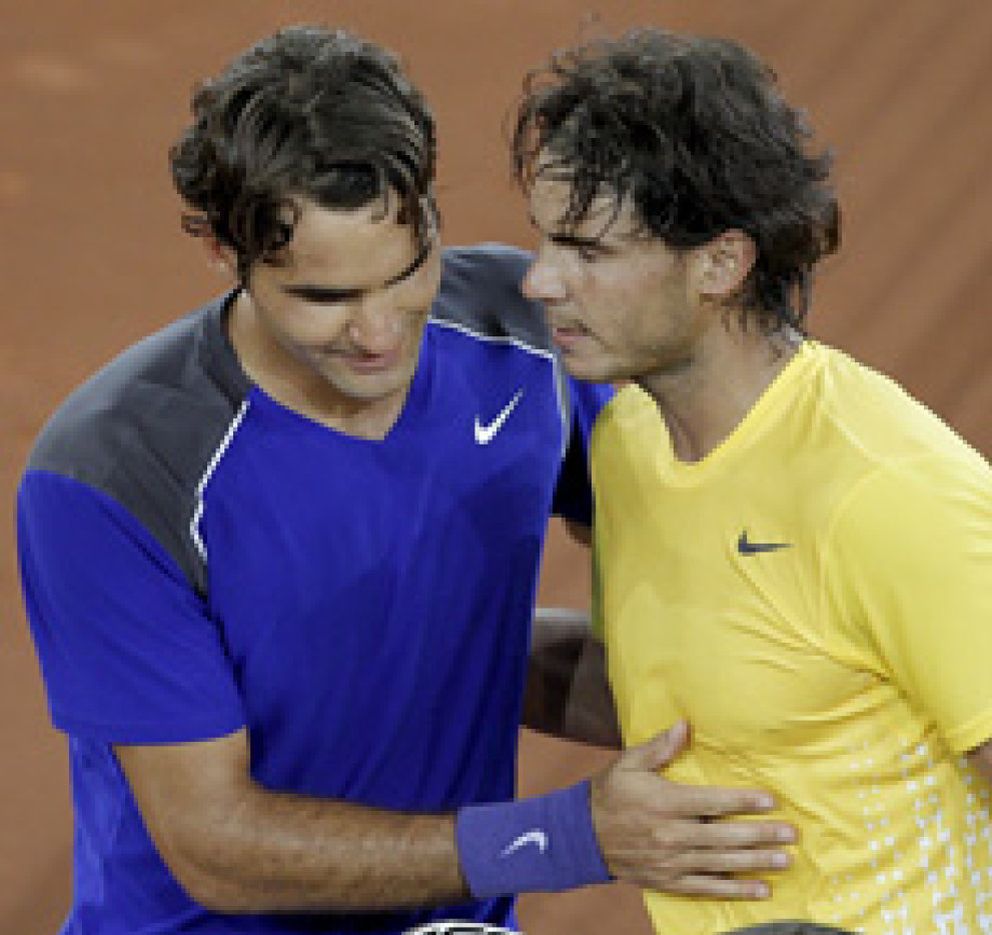 Foto: Nadal se impone a Federer y se coloca por cuarta vez en la final