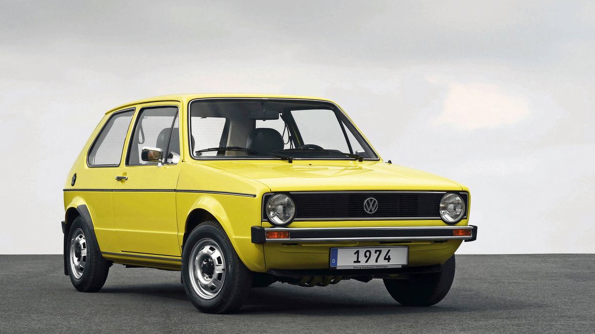 El Golf cumple 50 años, y Volkswagen muestra ahora el primer diseño que habían preparado