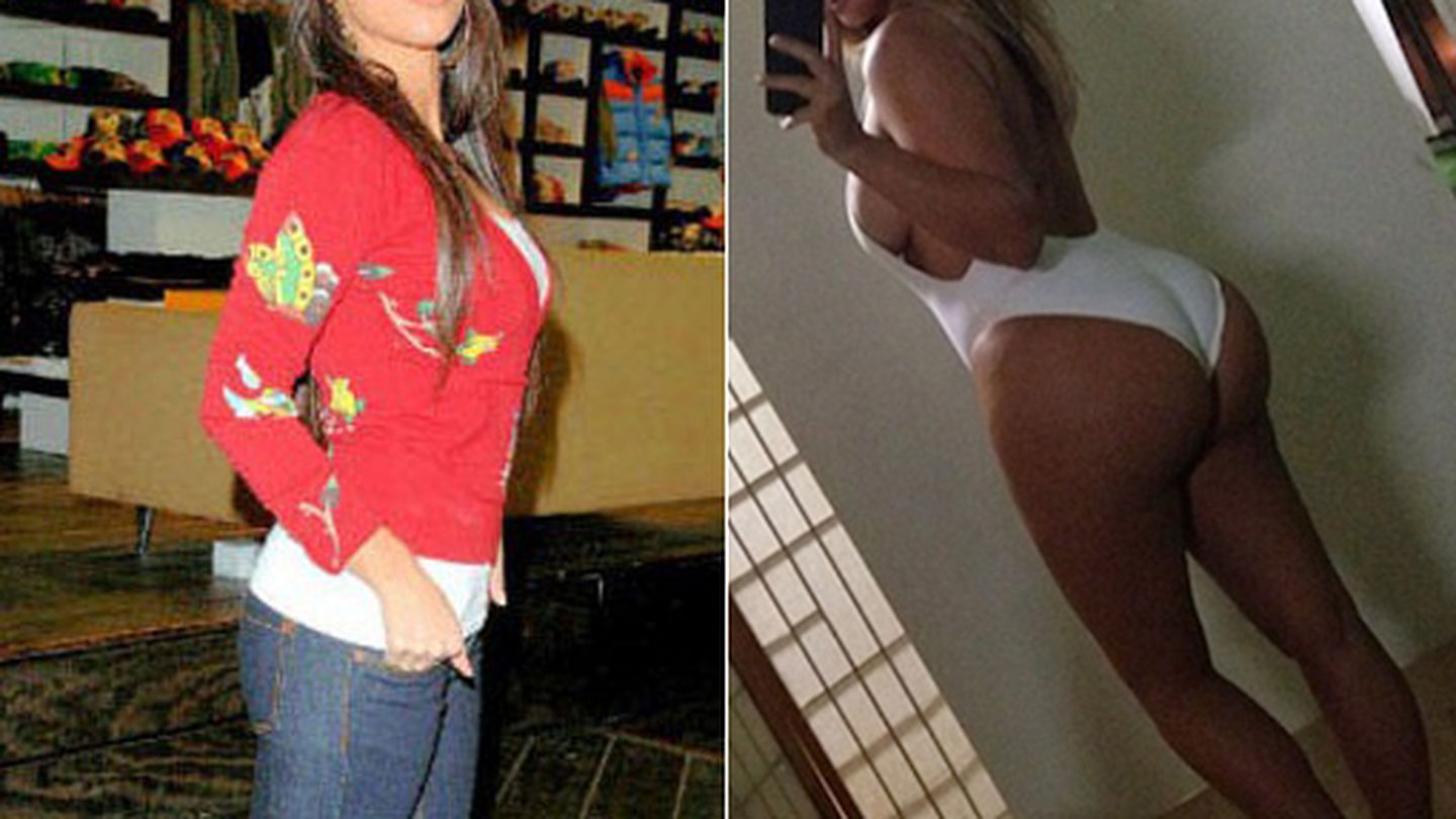 Imagen del antes y el después de Kim Kardashian (Instagram)