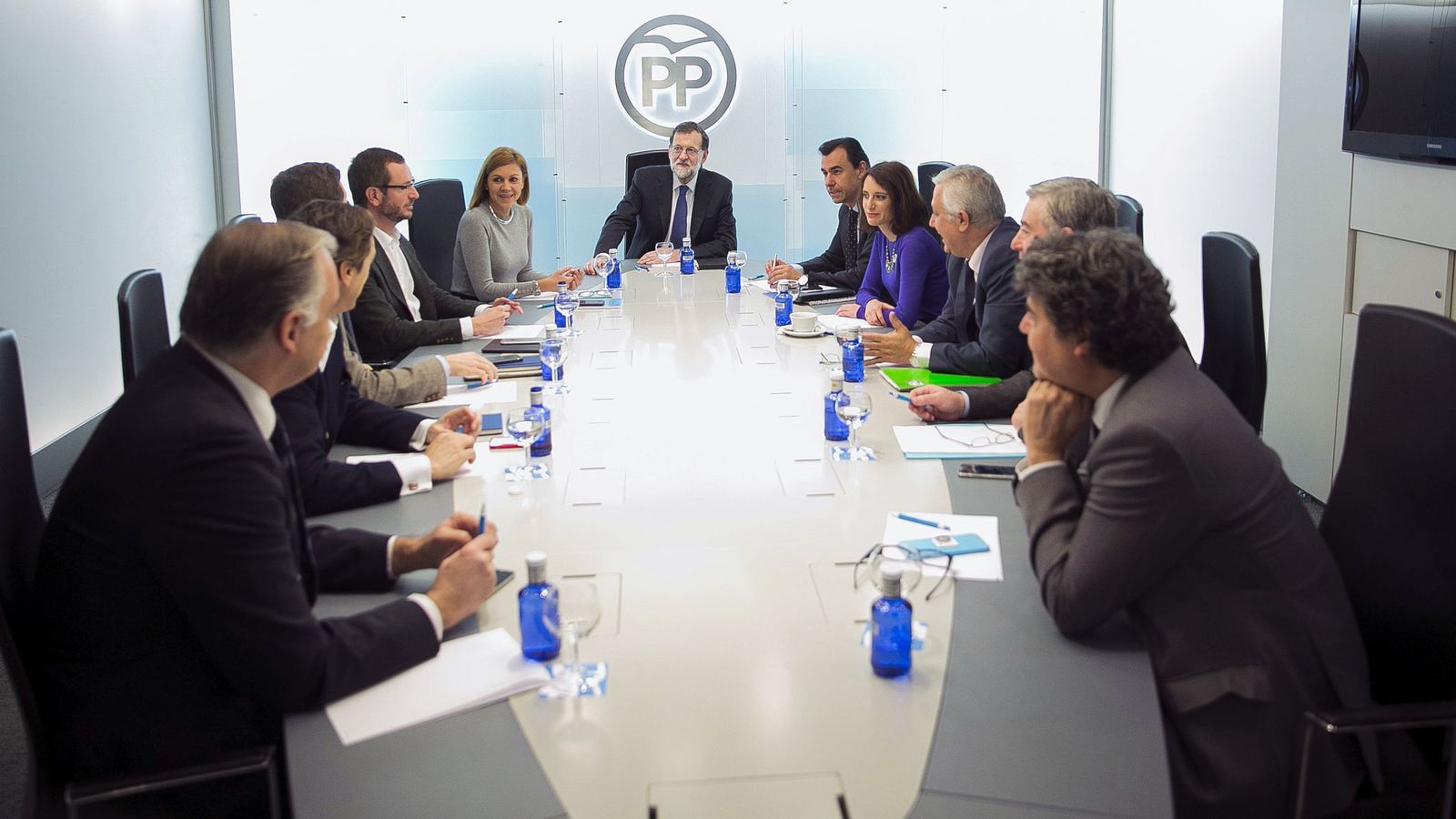 Foto: Reunión del comité de dirección del Partido Popular. (EFE)