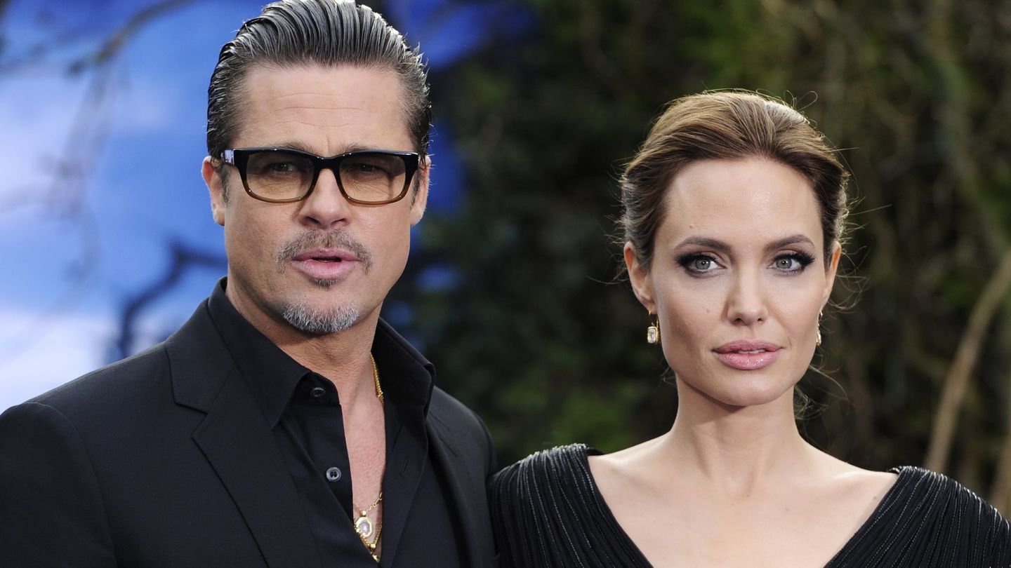 Angelina Jolie y Brad Pitt, en una imagen de archivo. (EFE/Facundo Arrizabalaga)