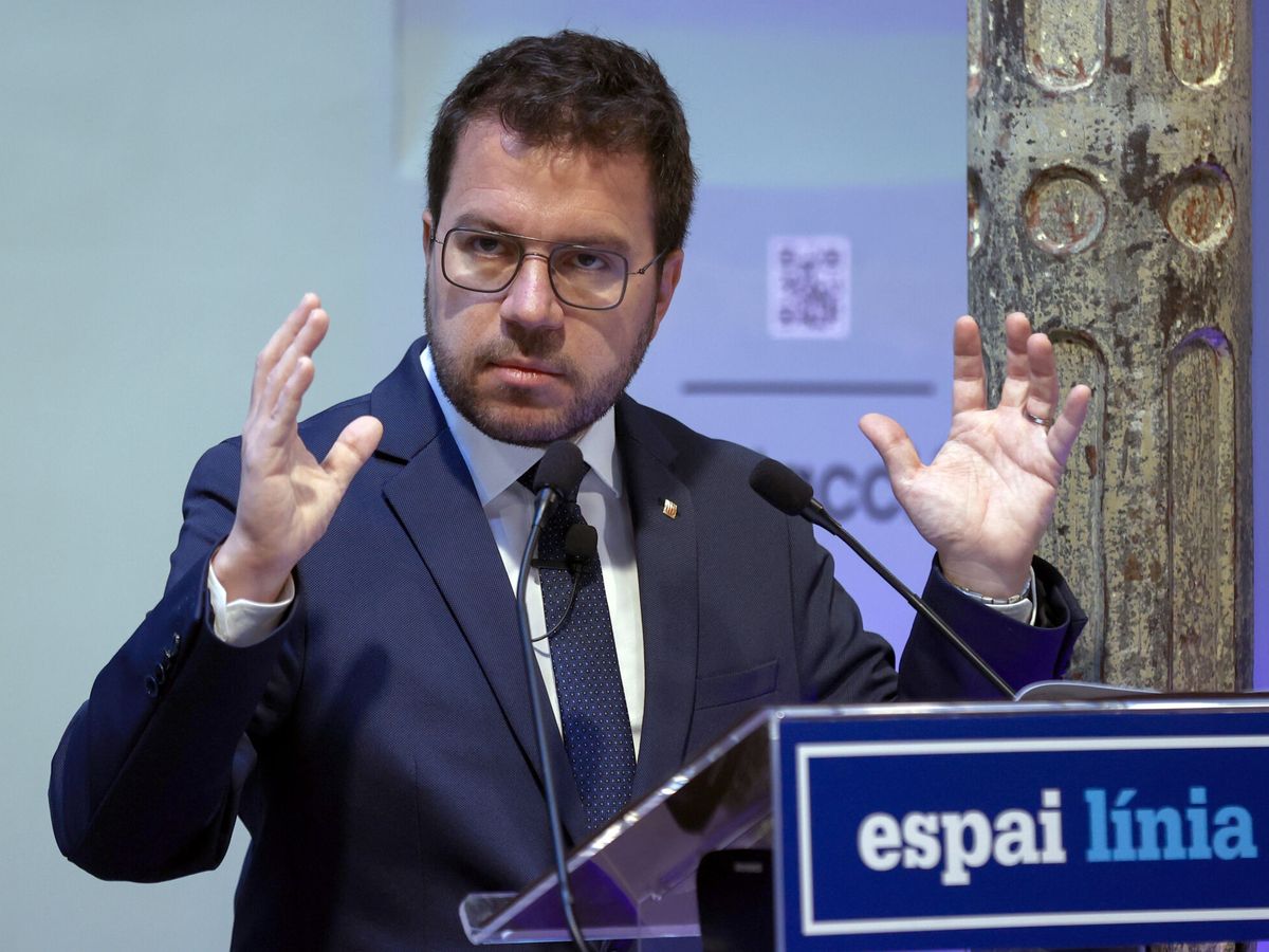 Foto: Pere Aragonès es el candidato de ERC para ser el próximo presidente de la Generalitat. (EFE/Toni Albir)