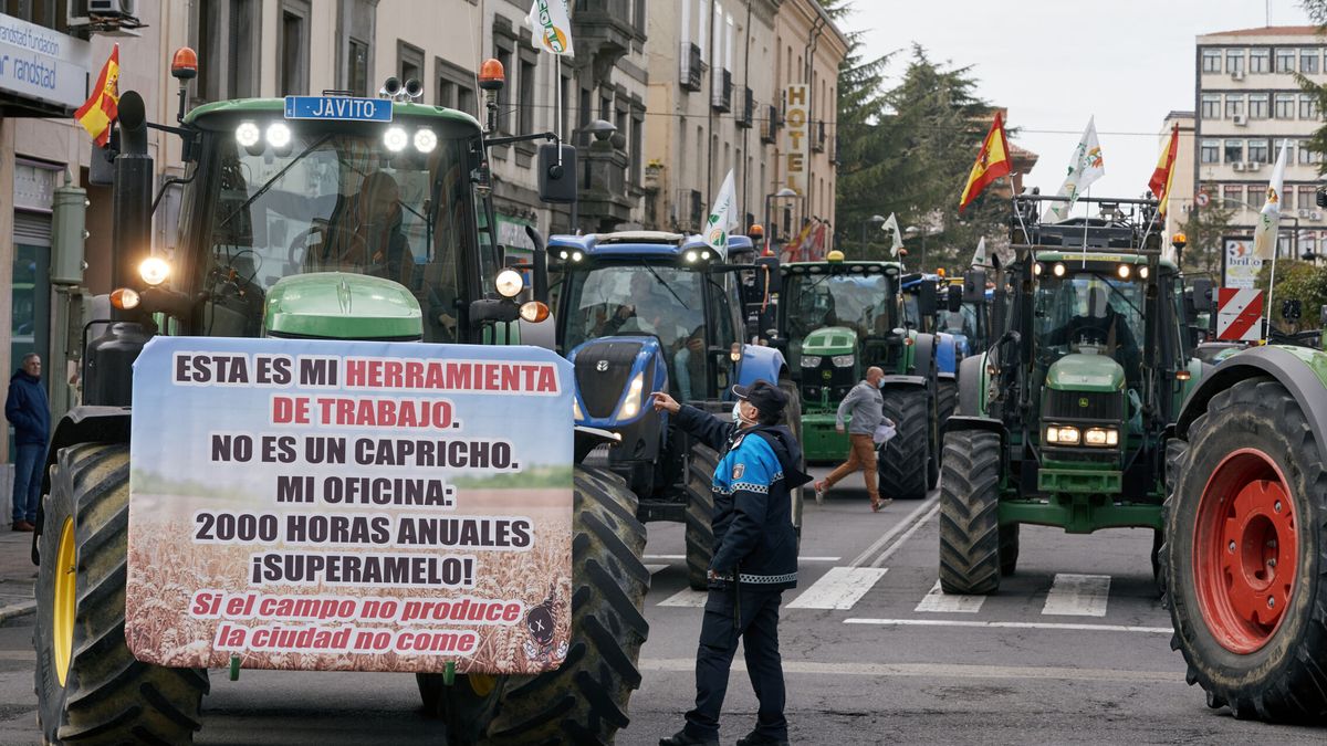 La Policía prevé hasta 150.000 personas en la manifestación del campo en Madrid