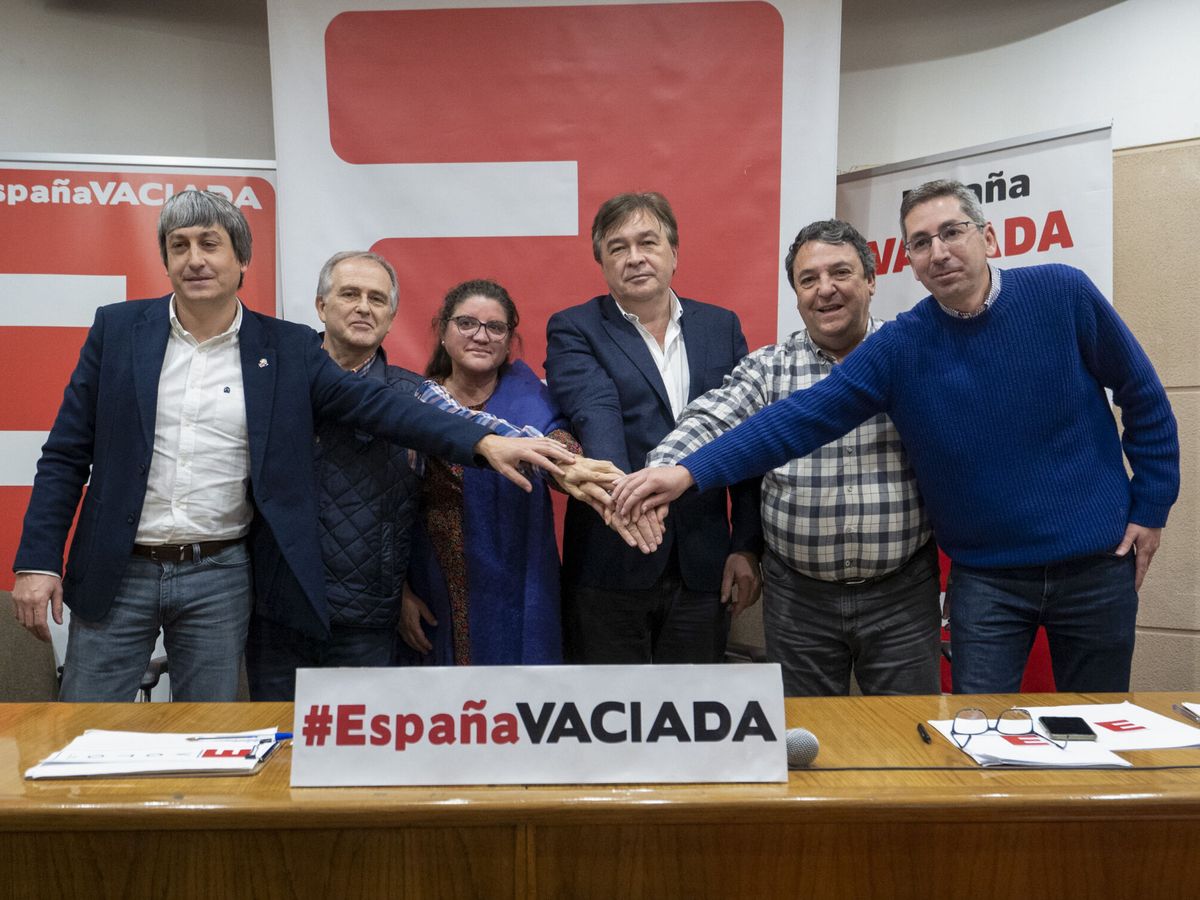 Foto: Los partidos políticos de la España vaciada se reúnen este fin de semana en Pamplona. (EFE/Antonio García)