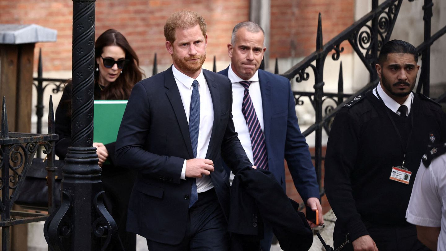 Harry, durante uno de sus juicios en Londres. (Reuters)