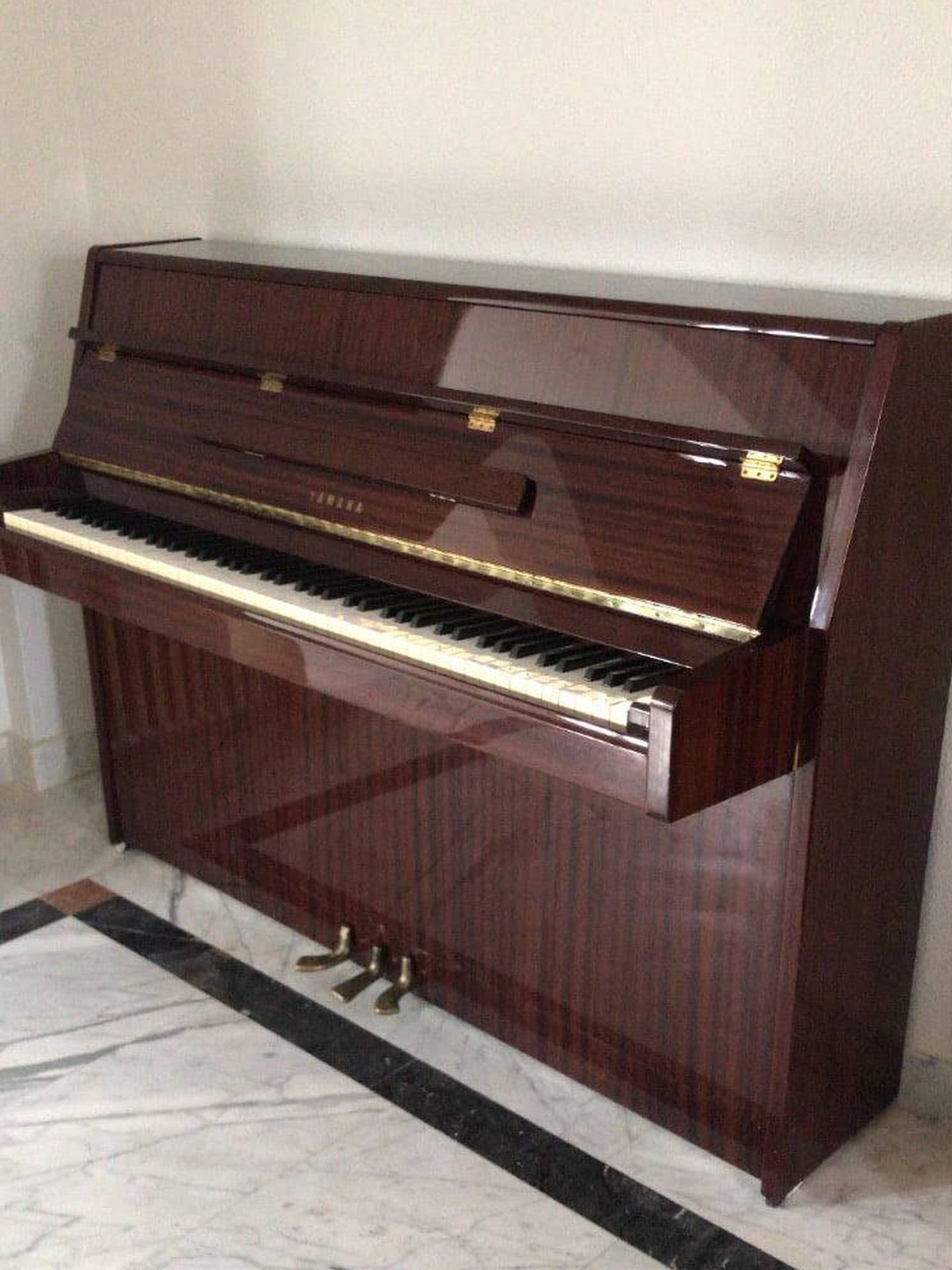 El piano donado a la Fundación El Arca de Madrid por Clea Fitz-James Stuart. (Cortesía)