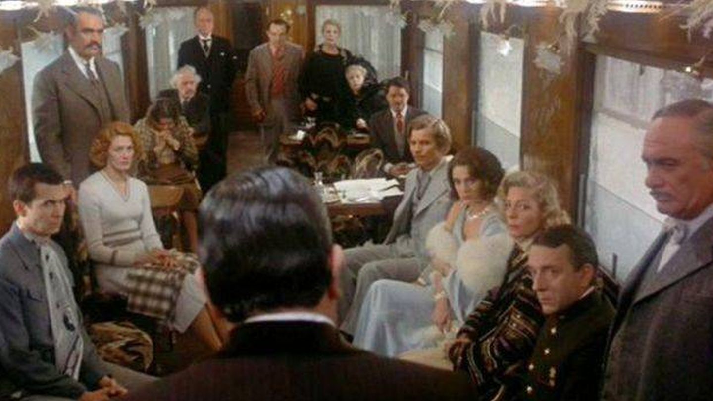 Fotograma de 'Asesinato en el Orient Express', la película de Sidney Lumet de 1974.