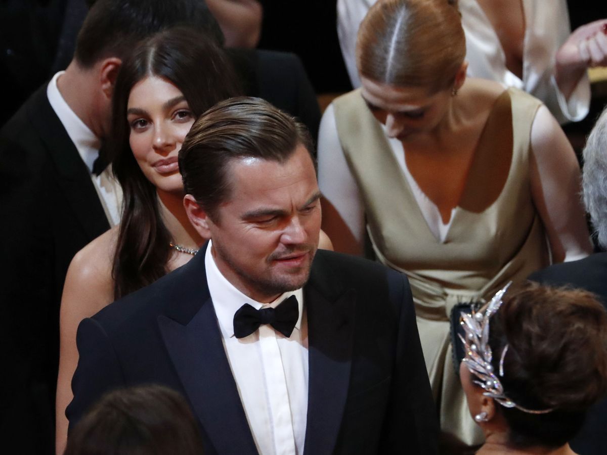 Foto: DiCaprio, junto a Camila Morrone, en los últimos Oscar. (Reuters/Mario Anzuoni)
