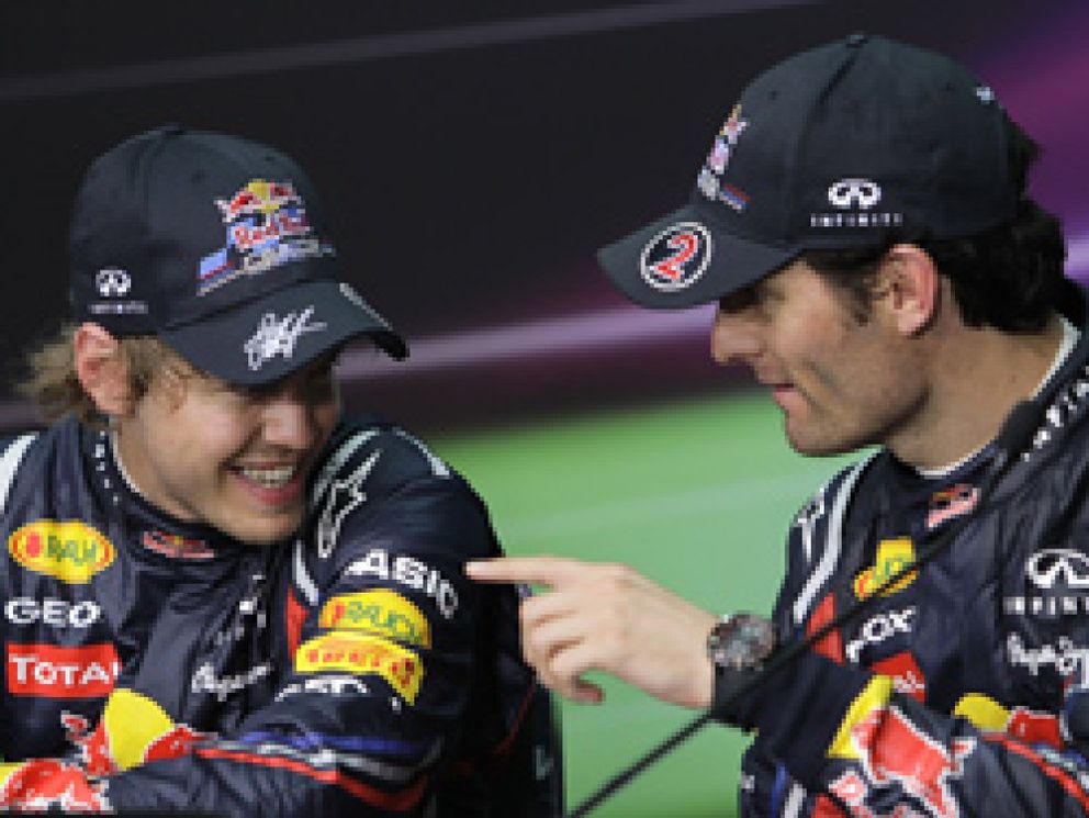 Foto: Por qué Sebastian Vettel está vapuleando a Mark Webber