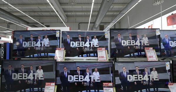 Foto: Mariano Rajoy, Pedro Sánchez, Albert Rivera y Pablo Iglesias, en el último debate electoral, el 13 de junio de 2016. (Reuters)