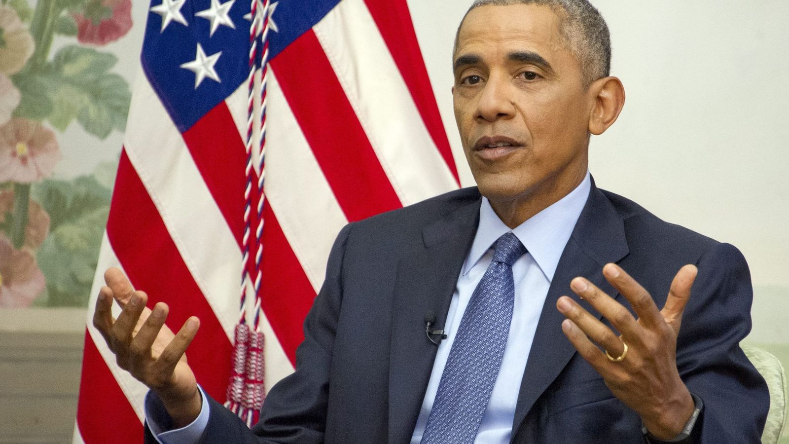 Foto: El presidente de Estados Unidos, Barack Obama, durante una entrevista que concedió a Vox en la Casa Blanca. (EFE)