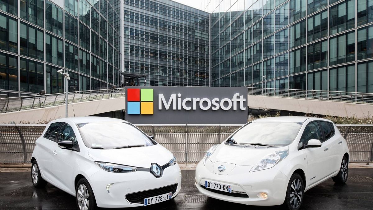 La Alianza Renault-Nissan se asocia con Microsoft
