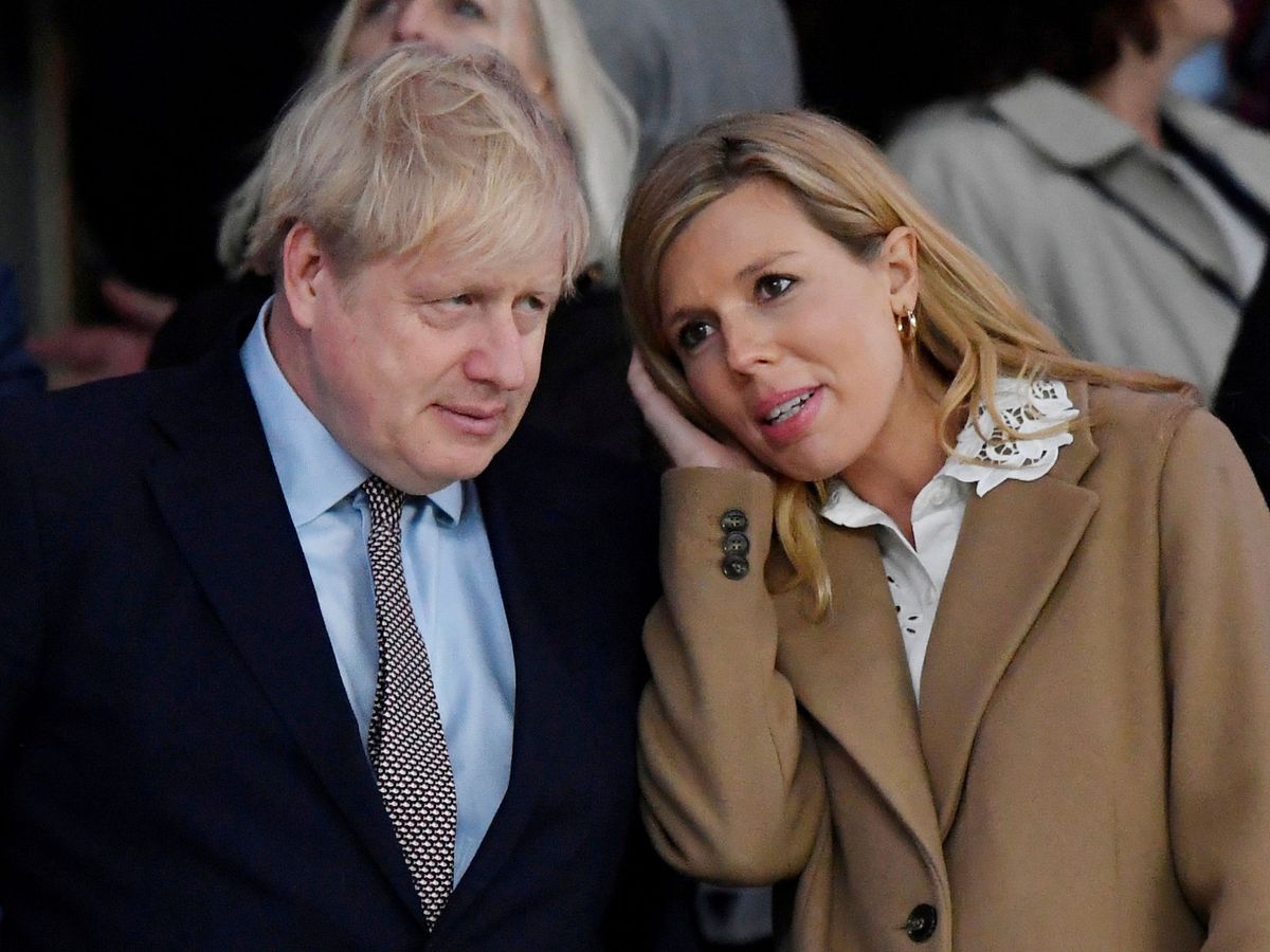 Foto: Boris Johnson y Carrie Symonds, en una imagen de archivo. (Reuters)