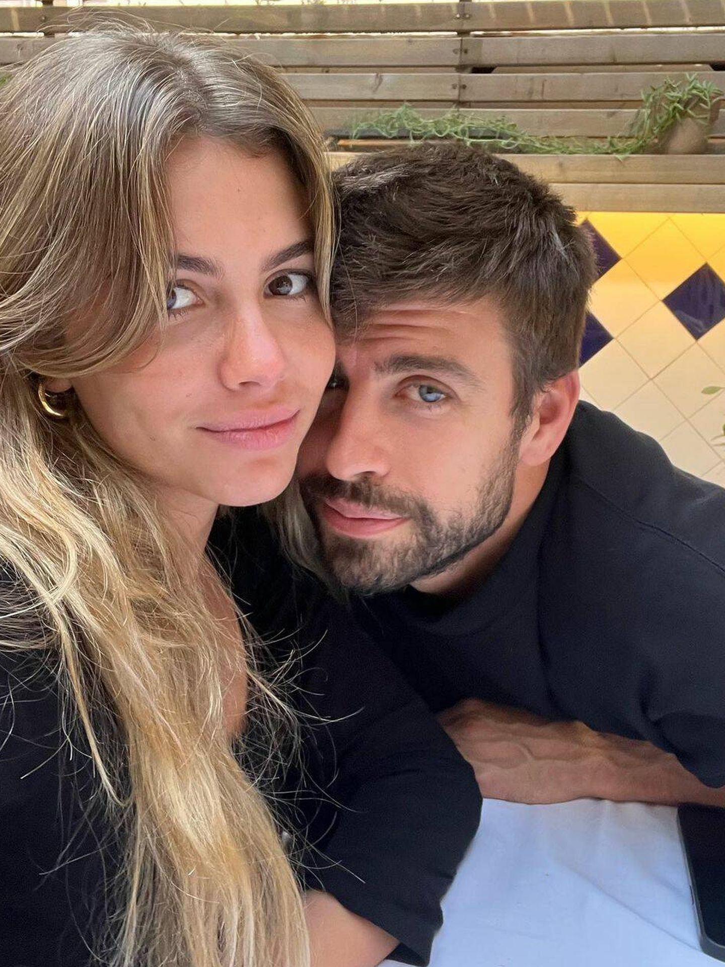 Clara Chía y Gerard Piqué. (Instagram)