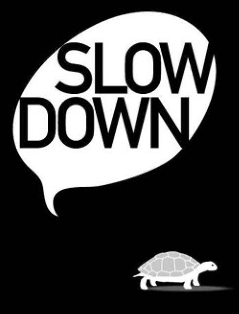 Foto: 'Slowdown', tomarse la vida con calma