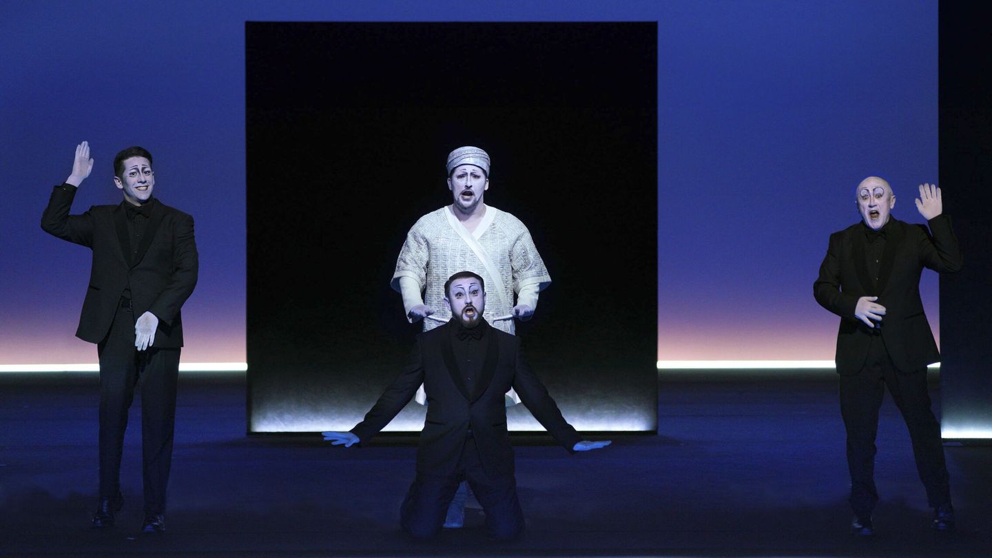 Otro momento de 'Turandot', la ópera de Puccini que se lleva a escena en el Teatro Real. (EFE/Teatro Real/Javier del Real)