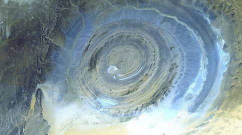 El Ojo del Sáhara, la extraña estructura  del desierto que pudo ser la Atlántida