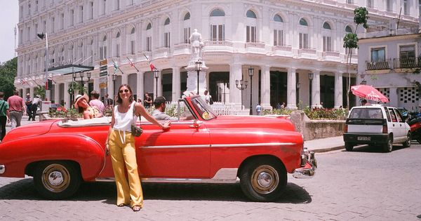 Foto: Matilde Mourinho, en La Habana. (Instagram)