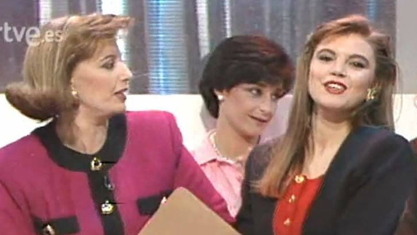 Debut televisivo de Terelu Campos con su madre en 'Pasa la vida'. (Cortesía RTVE)
