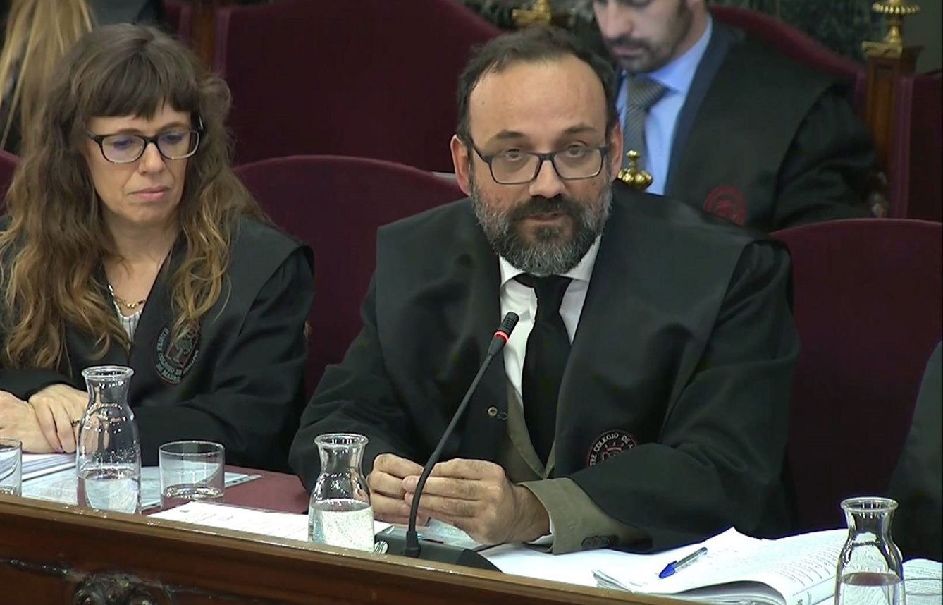Eel abogado de Jordi Cuixart, Benet Salellas. (EFE) 