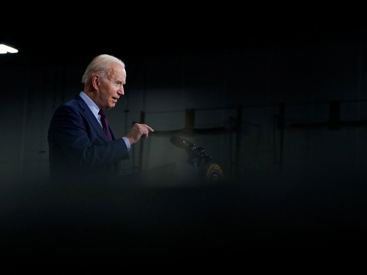 Foto: El presidente de los Estados Unidos, Joe Biden, durante un discurso en Ohio. (Reuters/Elizabeth Frantz)