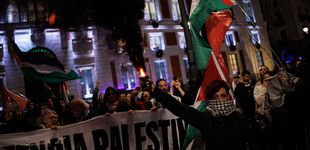 Post de Un colectivo prohibido en Alemania alienta las protestas por Gaza en España: 