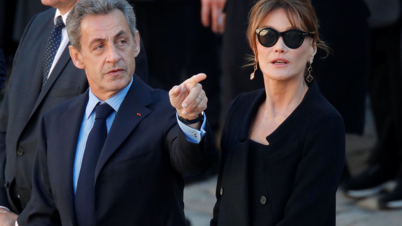 Foto: El expresidente francés Nicolás Sarkozy y su mujer, Carla Bruni. (Reuters)