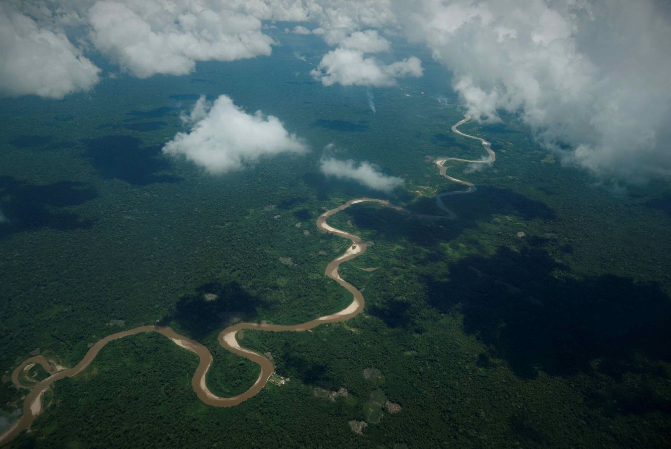 El Amazonas a su paso por Brasil. (EFE)