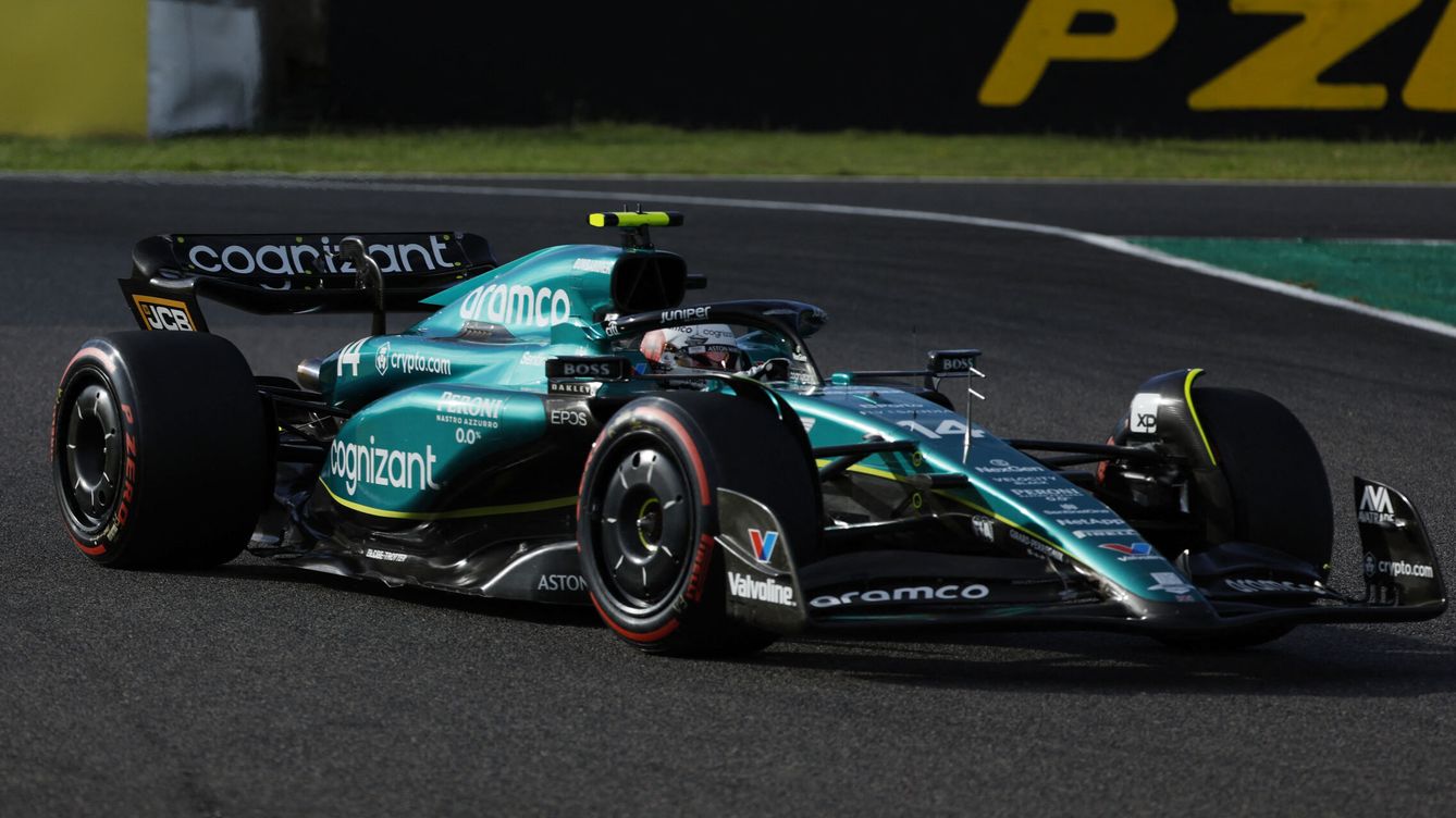 Foto: Fernando Alonso, en la clasificación del GP de Japón. (Reuters/Androniki Christodoulou)