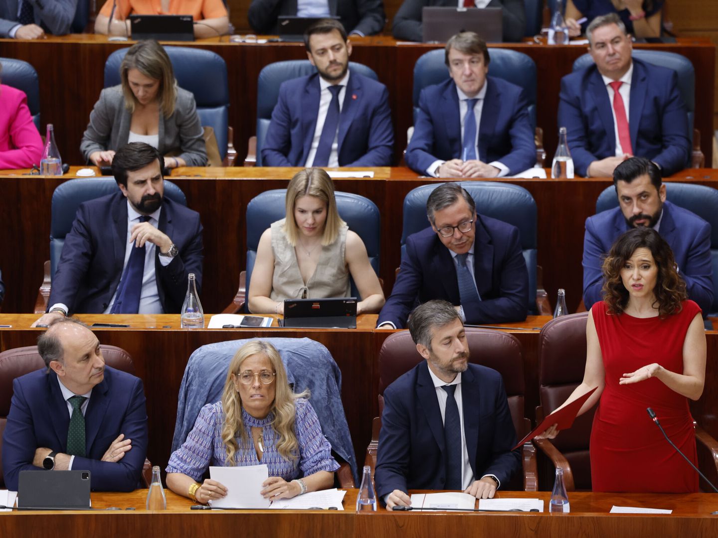 Pleno de la Asamblea de Madrid. (EFE/Sergio Pérez) 