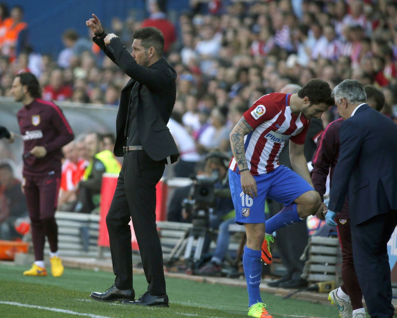 Vrsaljko se lesionó el 19 de marzo en el Atlético de Madrid-Sevilla. (EFE)