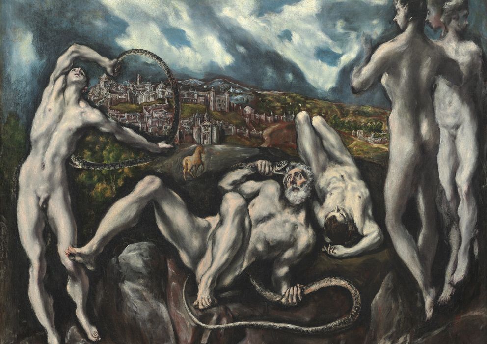 Foto: 'Laocoonte' (1609), de El Greco. Perteneciente a la National Gallery of Art de Washington.