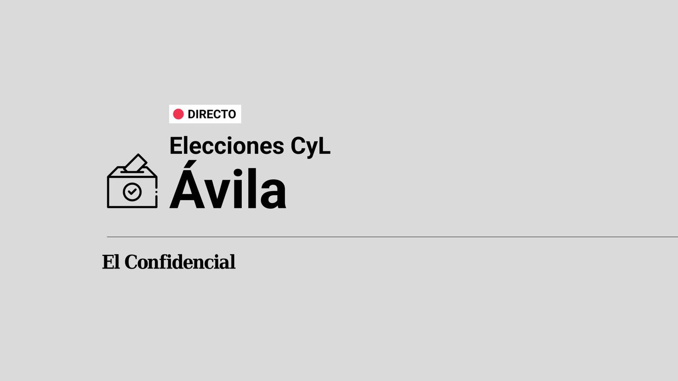 Foto: Resultados de las elecciones de Castilla y León en Ávila (EC Diseño)