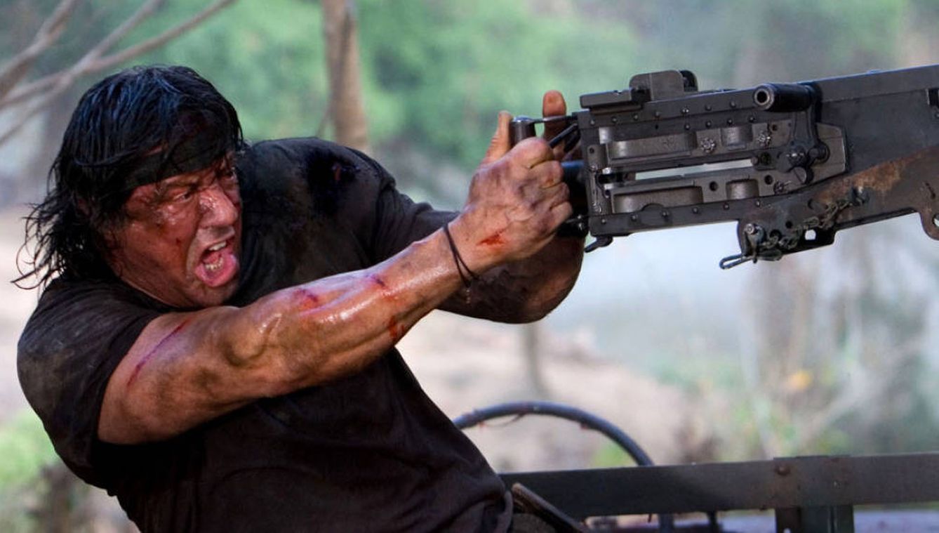 Sylvester Stallone en 'John Rambo: regreso al infierno'