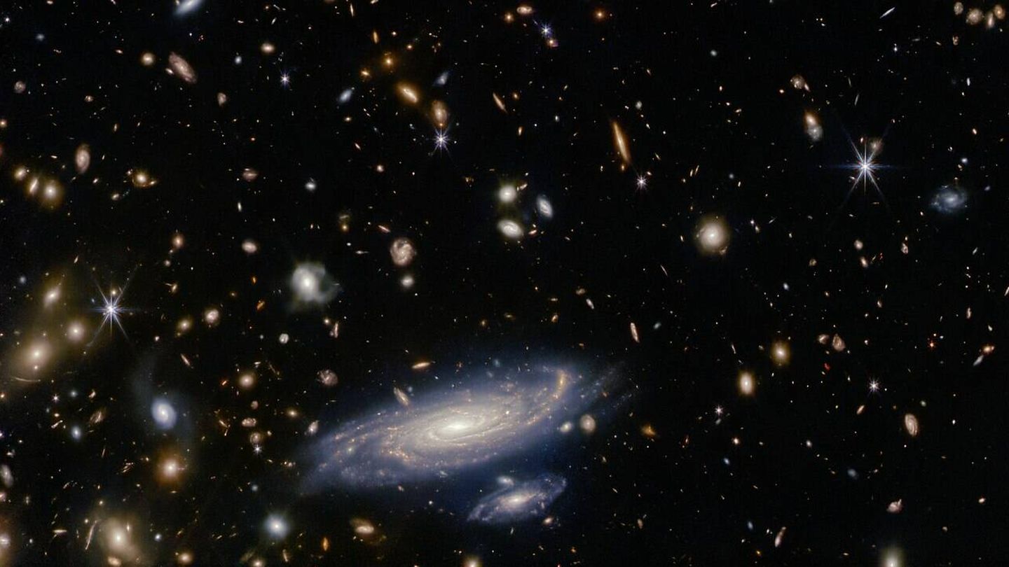 Galaxias capturadas por el telescopio James Webb