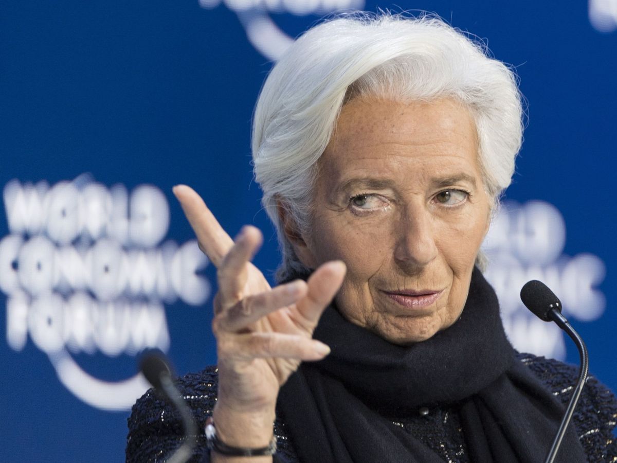 Foto: Christine Lagarde, presidenta del BCE. (EFE/Alessandro Della Valle)