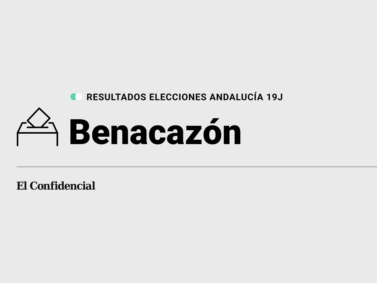 Foto: Resultados en Benacazón, Sevilla, de las elecciones de Andalucía 2022 este 19-J (C.C./Diseño EC)