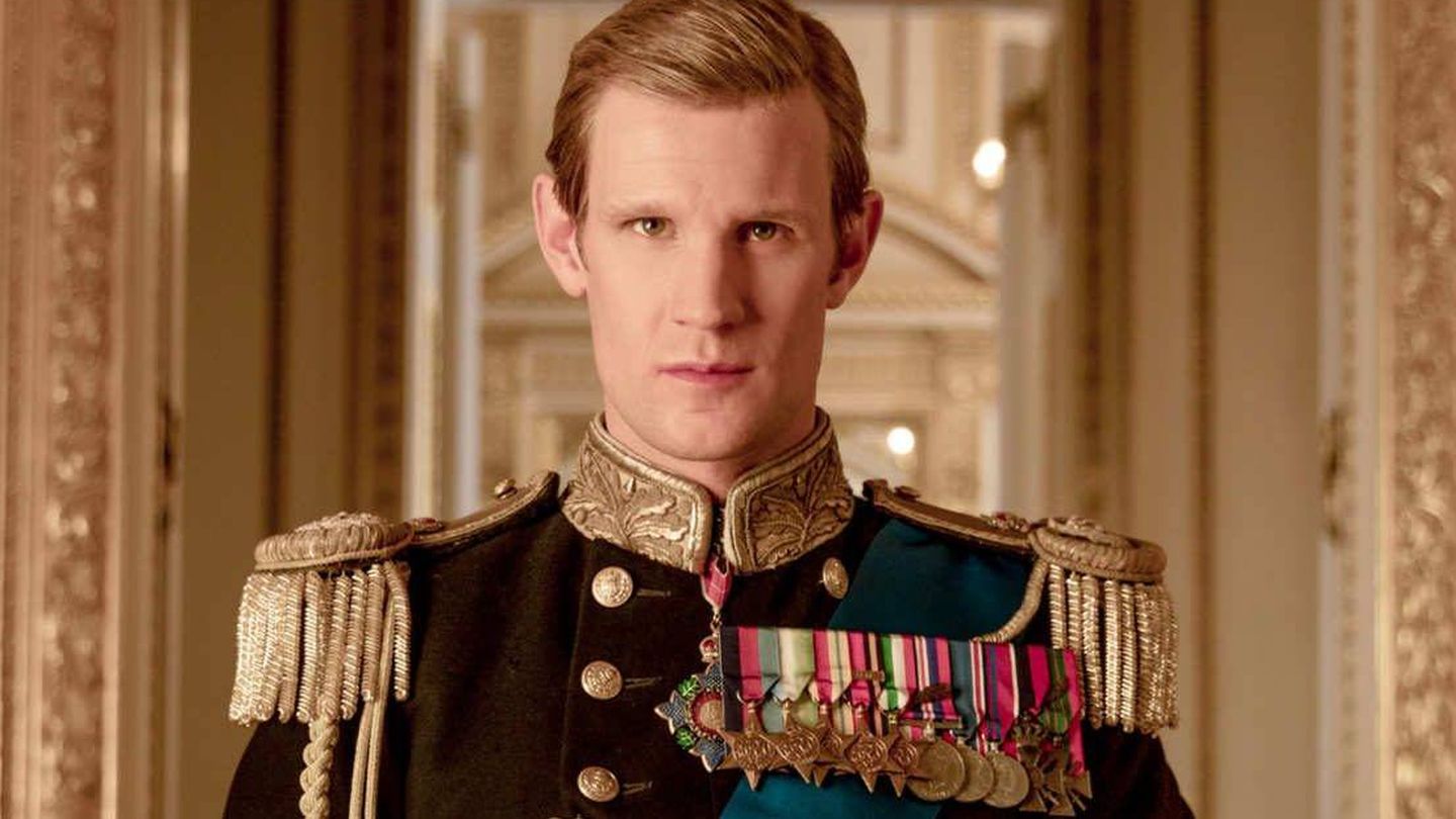  Matt Smith, en el papel del duque para la serie 'The Crown'. (Netflix)
