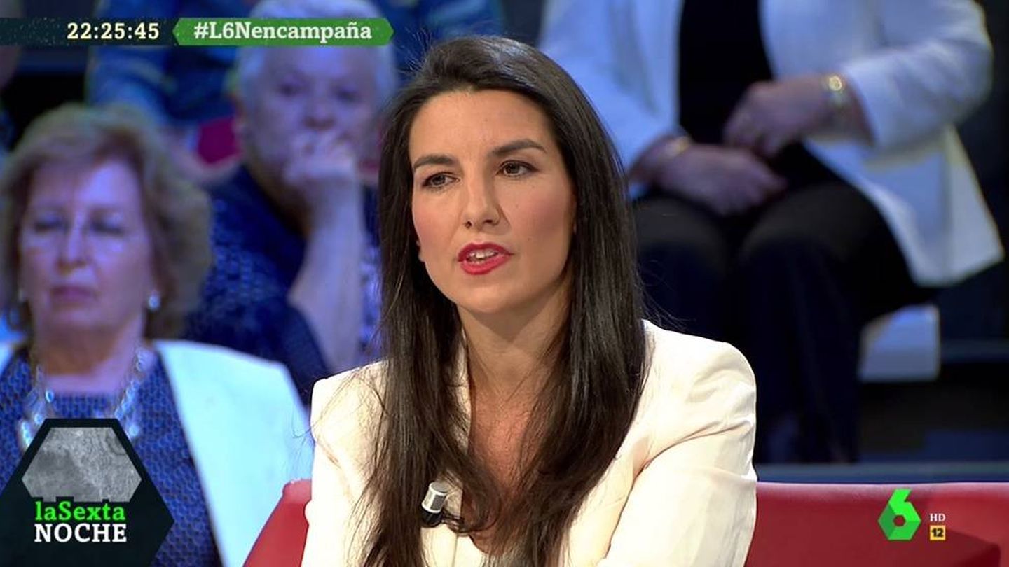 Rocío Monasterio, en el debate de 'La Sexta noche'. (Atresmedia).