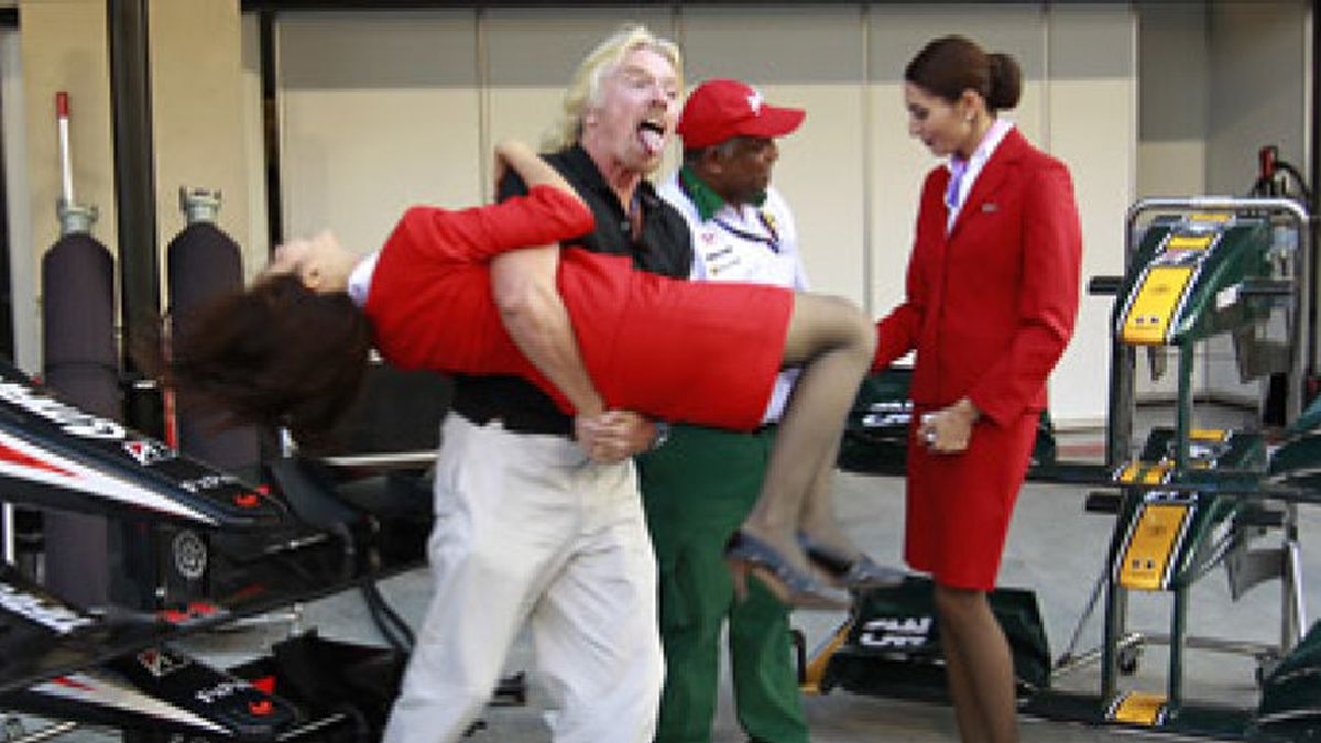 Sir Tony Fernandes, el jefe más inquieto en F1, sigue los pasos de su maestro Richard Branson