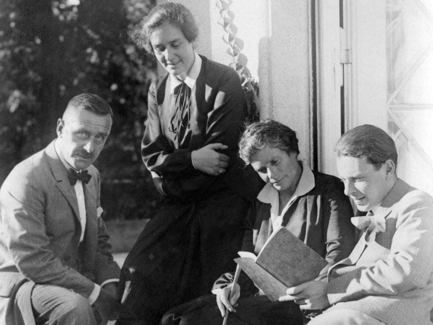 Thomas Mann y familia aún en Alemania en 1931