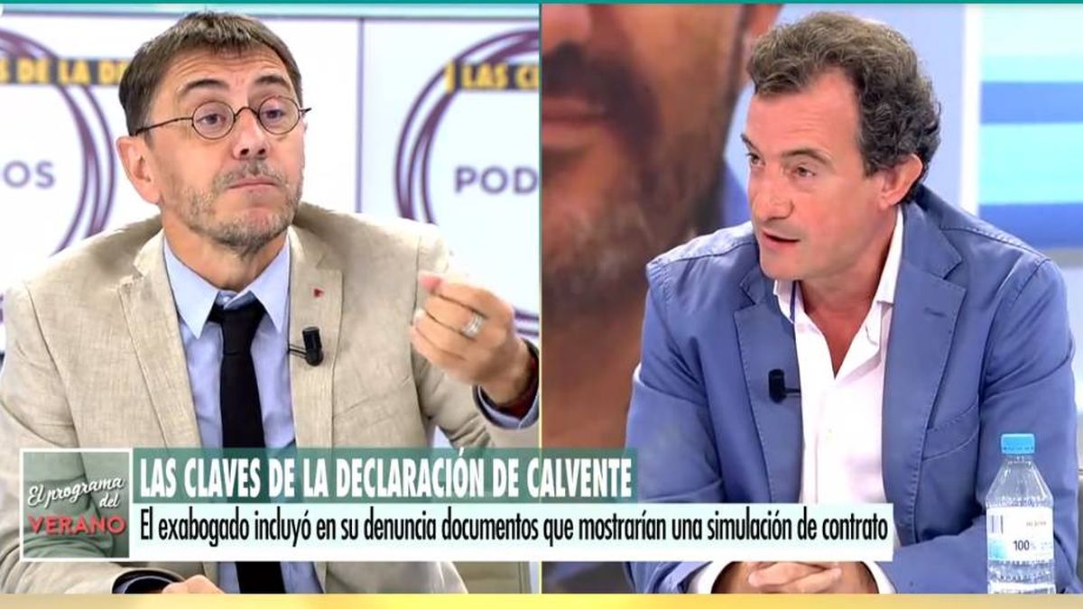 Javier Gállego atiza a Monedero en Telecinco: "Sois peor que los partidos que veníais a regenerar"